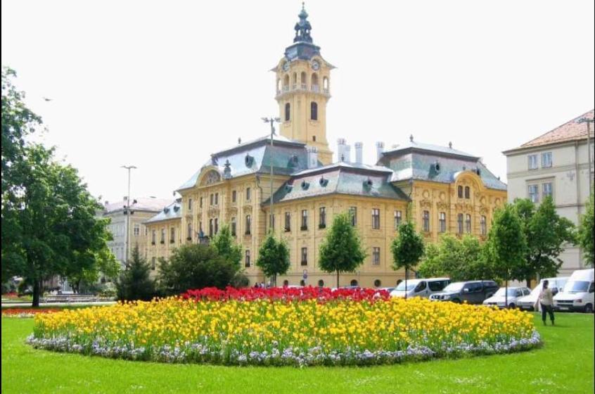Dom Square-Centrum-Free Parking Lejlighed Szeged Eksteriør billede